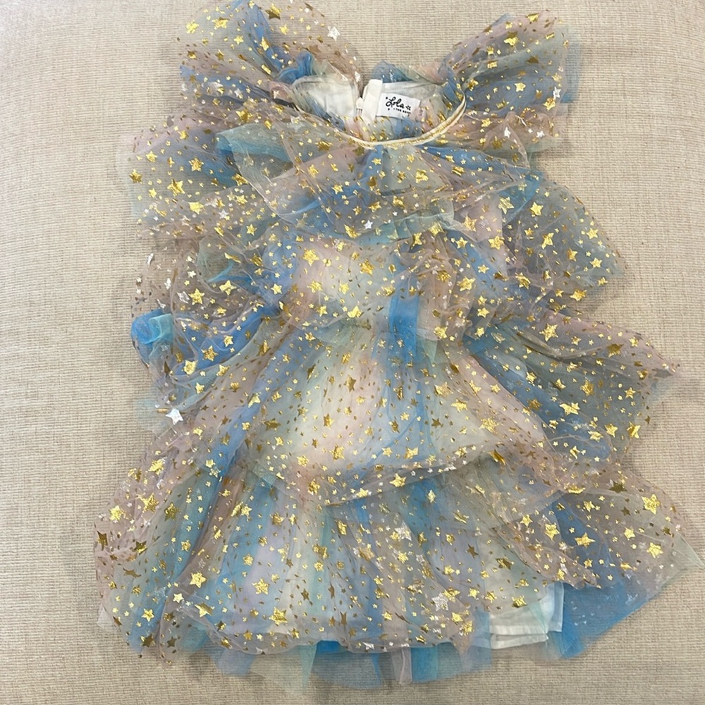 Lola & the Boys - pastel stars dress